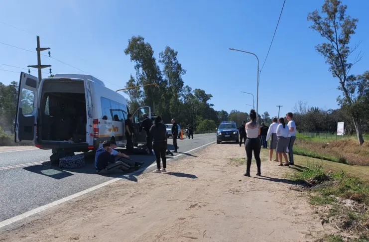 Feroz ataque a puñaladas en la ruta 1: un muerto y varios heridos