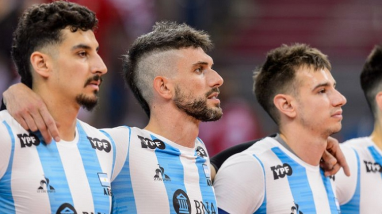 Vóley: Argentina perdió en set corridos ante Polonia