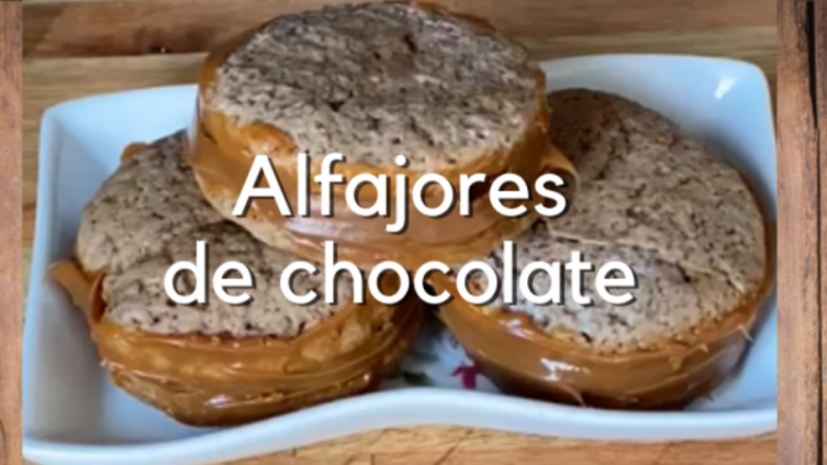 Alfajores de chocolate