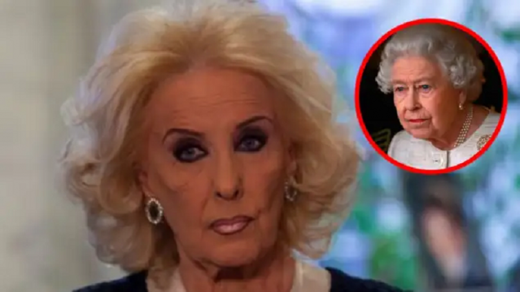 Murió la Reina Isabel II: el mensaje de Mirtha Legrand