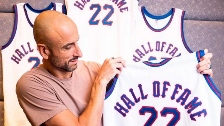 Manu Ginóbili habló antes de entrar al Salón de la Fama