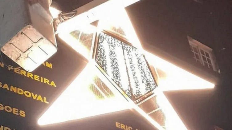 El nuevo mural en Colón cerca de terminarse
