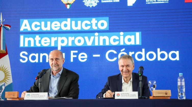 Perotti y Schiaretti anunciaron el llamado a licitación para la construcción