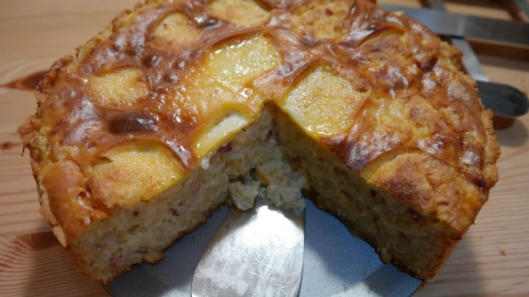 Torta de papas al horno