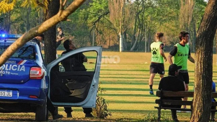 Colón entrena con un operativo policial en el Predio