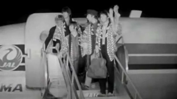 Video con imágenes de la única gira de The Beatles en Japón