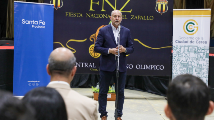 Perotti participó de la 51° Fiesta Nacional del zapallo 