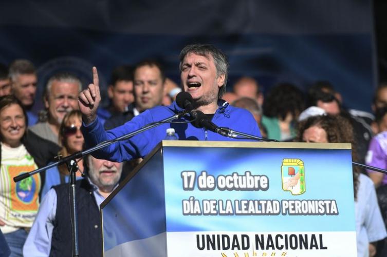 Máximo Kirchner pidió un