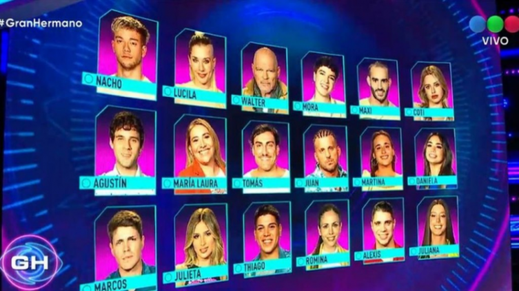 Gran Hermano 2022: los 18 participantes