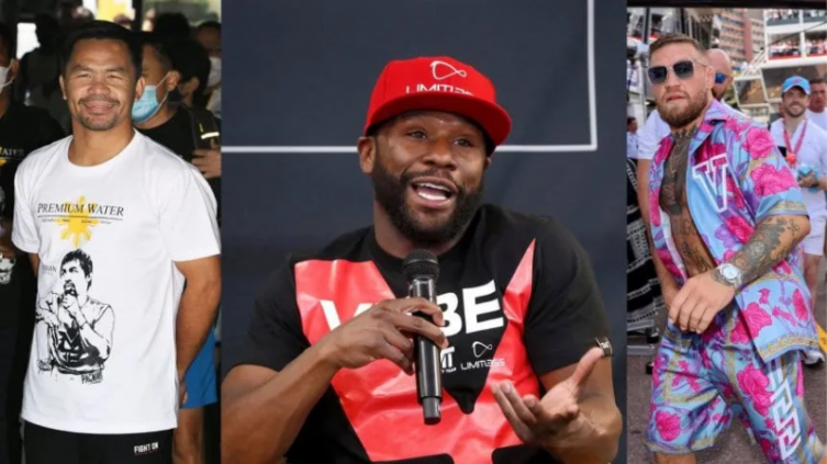 McGregor y Pacquiao desafiaron a Mayweather Jr
