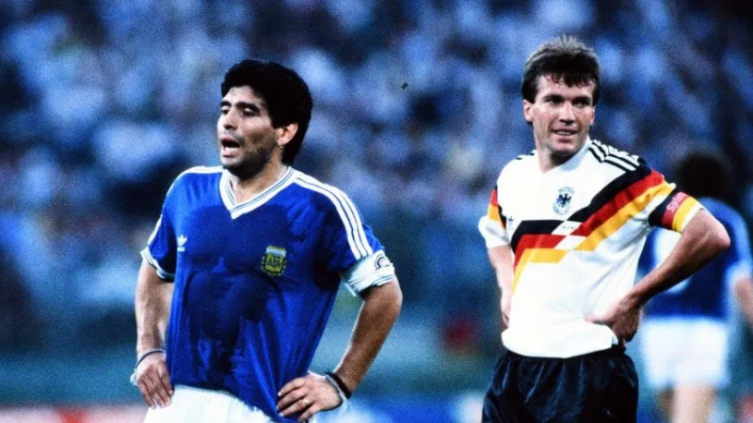 Video de agradecimiento a Lottar Matthäus por la camiseta de Maradona