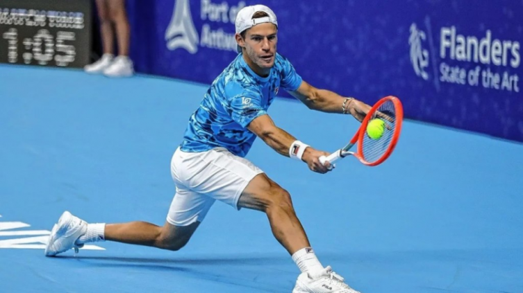 ATP de Amberes y Nápoli: Schwartzman, Cerúndolo, Cachín y Báez eliminados