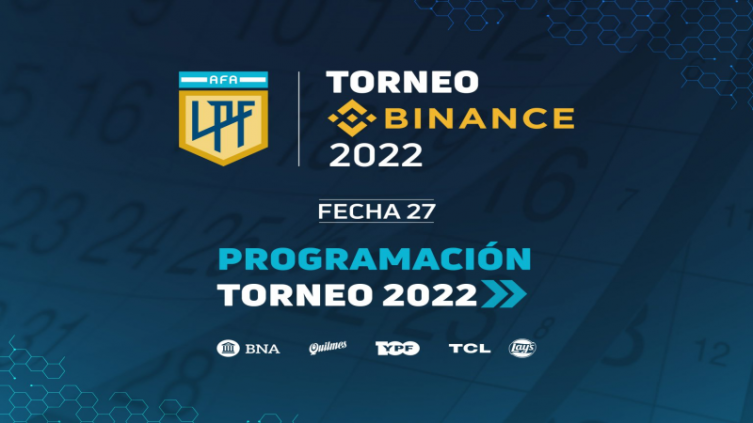 LPF: calendario para la última  jornada, fecha 27