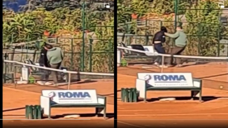 Terrible golpiza de un padre a su hija tenista en un entrenamiento
