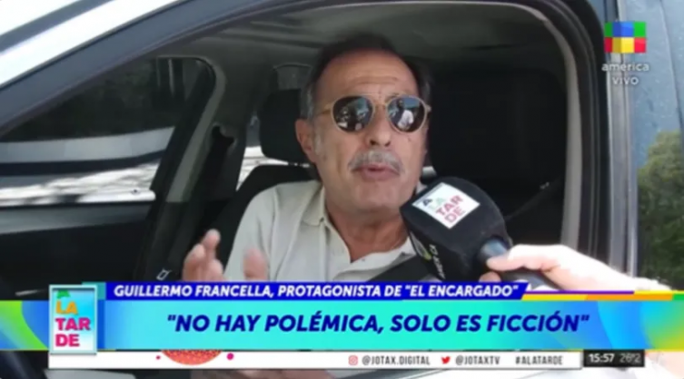 La respuesta de Guillermo Francella ante el enojo de los encargados