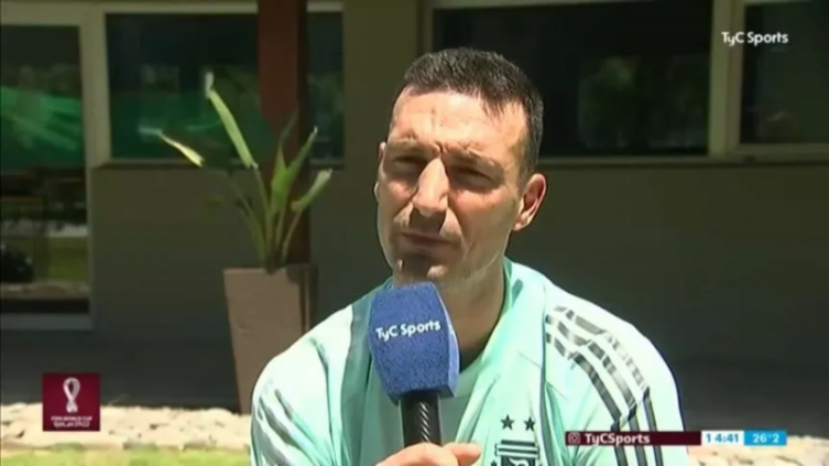 Scaloni y la posible ausencia de Lo Celso en el Mundial