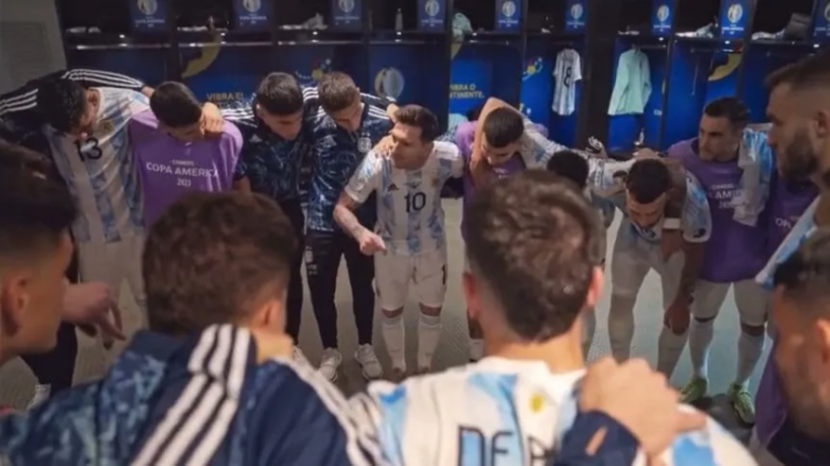 La tremenda arenga de Messi en la final de la Copa América