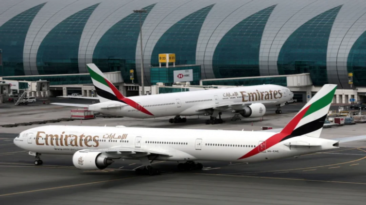 Parte de la delegación argentina rumbo a Qatar