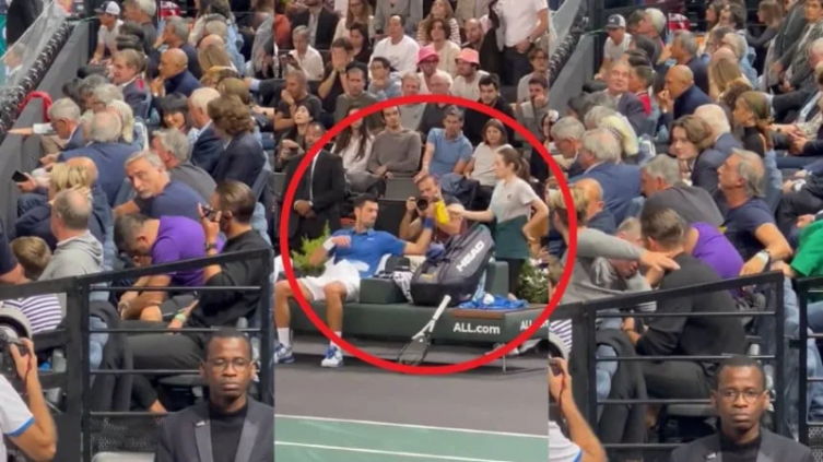 Polémica con Djokovic y una sospechosa bebida 
