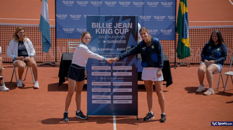 Billie Jean King Cup: Podoroska en la previa de Argentina- Brasil