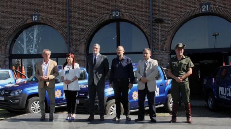 Se entregaron 31 patrulleros a la Dirección General de Seguridad Rural 