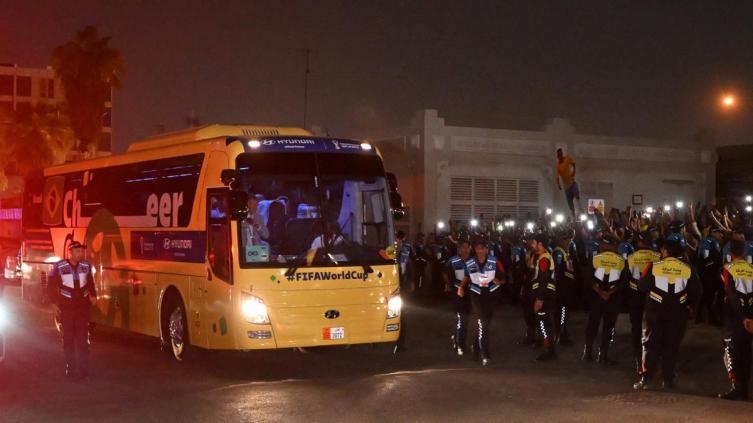 La selección de Brasil llegó a Qatar