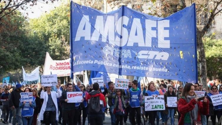 Amsafe y Sadop, se movilizarán este jueves al Ministerio de Educación