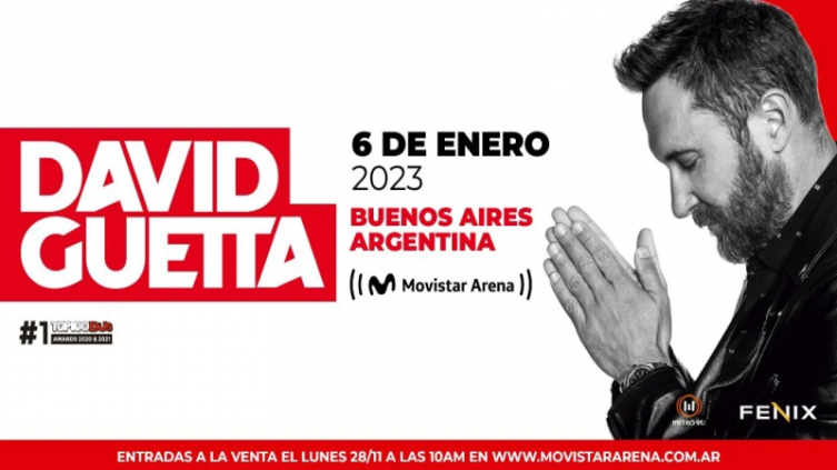 David Guetta en Buenos Aires: cuándo y dónde