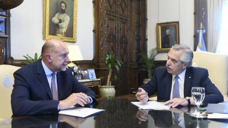 El gobernador de la provincia se reunió con el presidente de la Nación