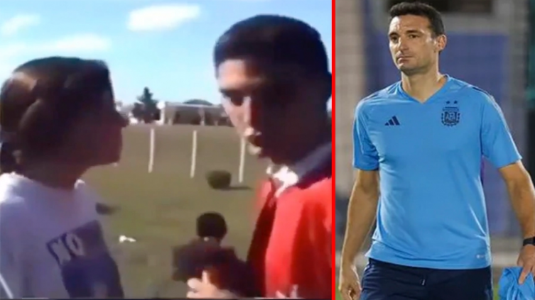 Lionel Scaloni como