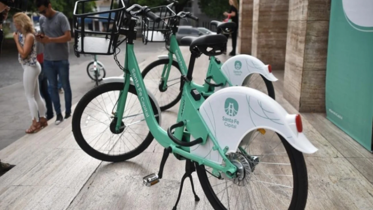 Bicis públicas inteligentes en la ciudad de Santa Fe 