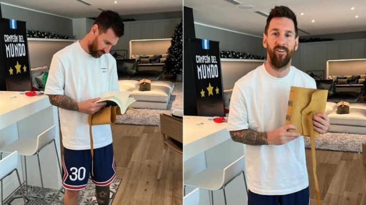 Messi recibió el
