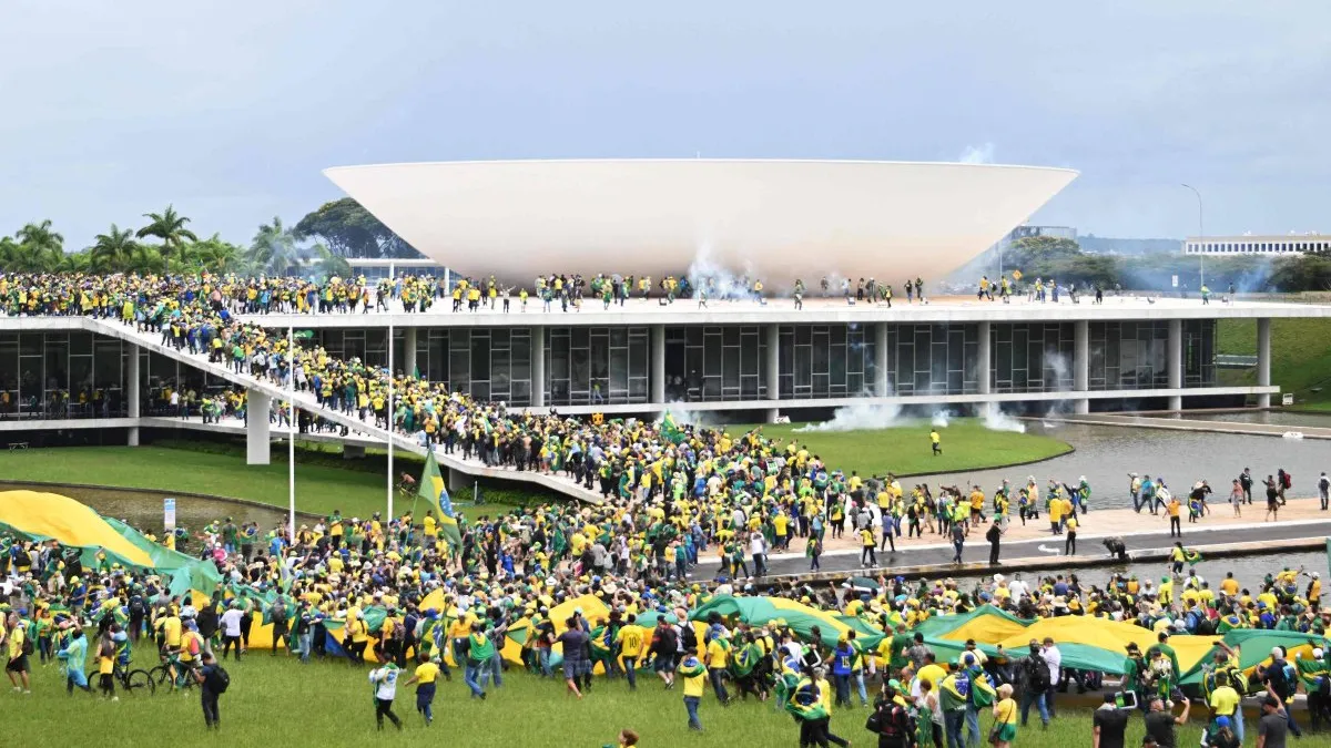 Bolsonaristas tomaron las sedes de los tres poderes de Brasil