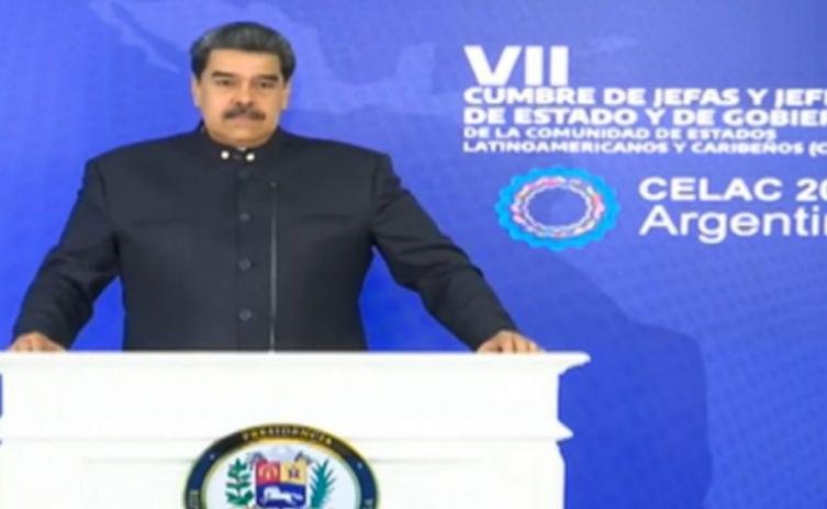 Maduro habló desde Venezuela y se sumó a la propuesta de una moneda regional