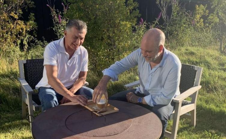 Macri y Rodríguez Larreta se mostraron juntos: 
