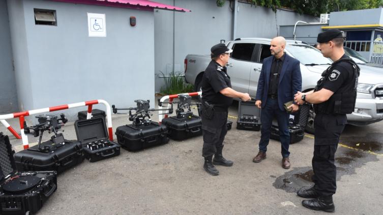 La provincia incorporó drones para tareas de prevención en Rosario