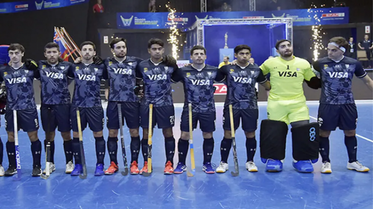 Argentina está en cuartos de final del Mundial de hockey pista