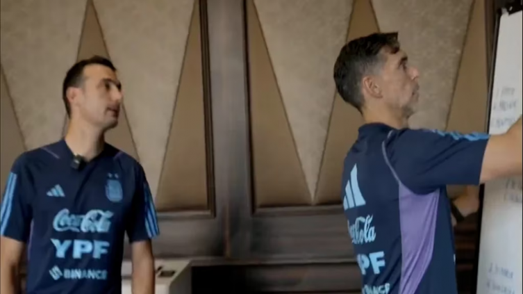 Qatar 2022: el video previo al anuncio de Scaloni armando la lista