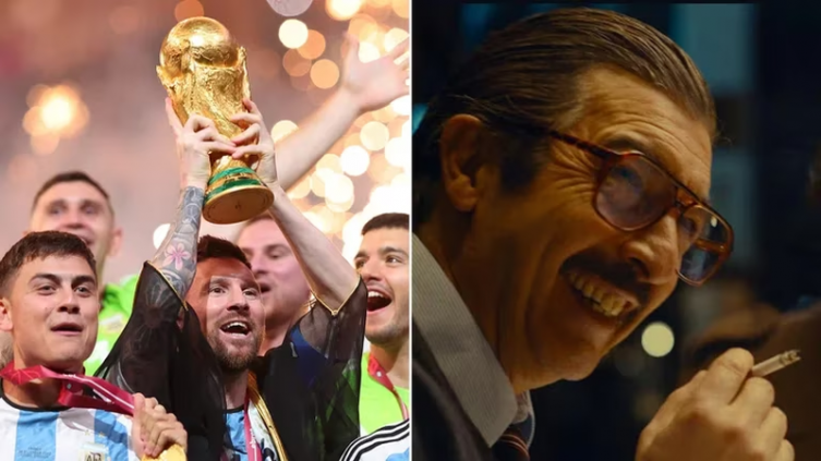 El apoyo de Lionel Messi después de ver Argentina, 1985 