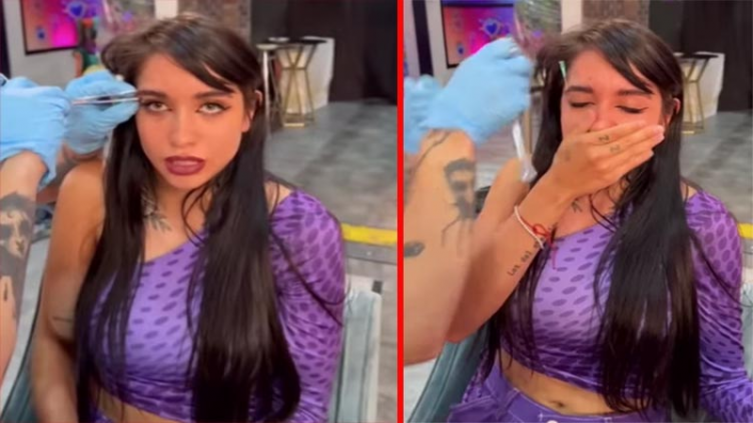 El video del nuevo piercing que María Becerra