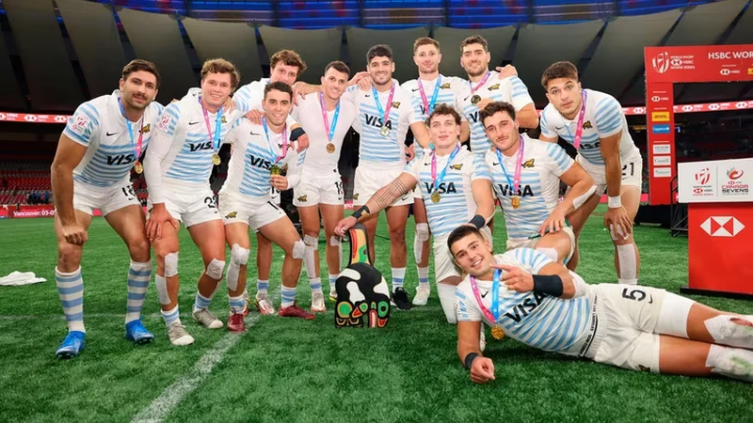 Los Pumas 7s campeones en el Circuito Mundial de Seven
