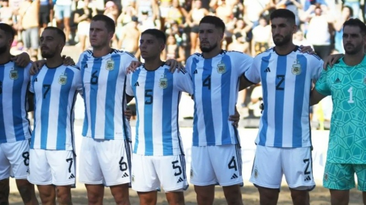 Copa América de fútbol playa Rosario 2023: Argentina ganó