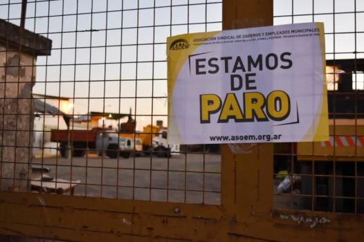 Asoem realiza un paro en reclamo de mejoras salariales