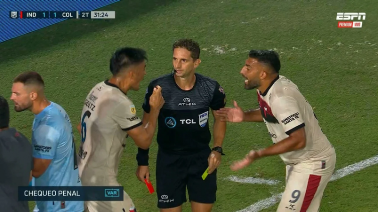 Goltz tras el penal insólito que cometió