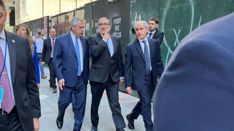 Antes de la reunión con Biden, Alberto Fernández mantiene reuniones en Nueva York