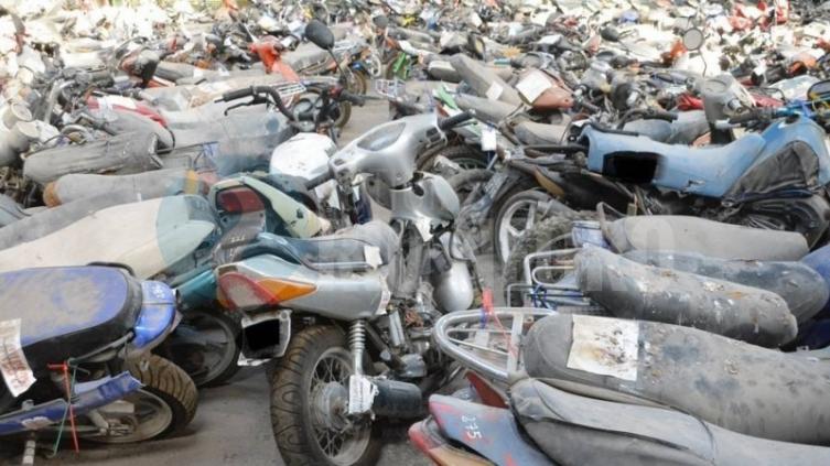 Compactarán motos retenidas en el corralón municipal