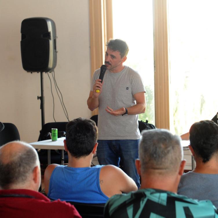Brindaron charlas de acompañamiento para varones judicializados
