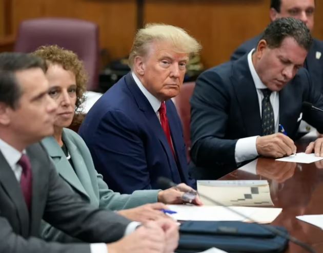 Donald Trump se declaró 