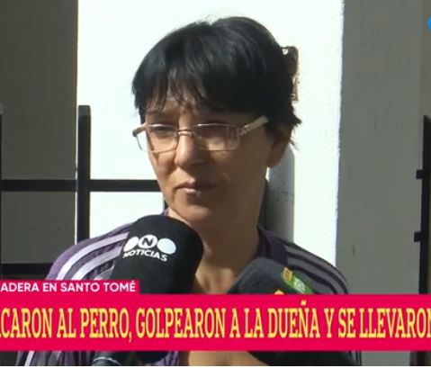 Entradera: apuñalaron a su perro y ella le tiró agua caliente a uno de los ladrones