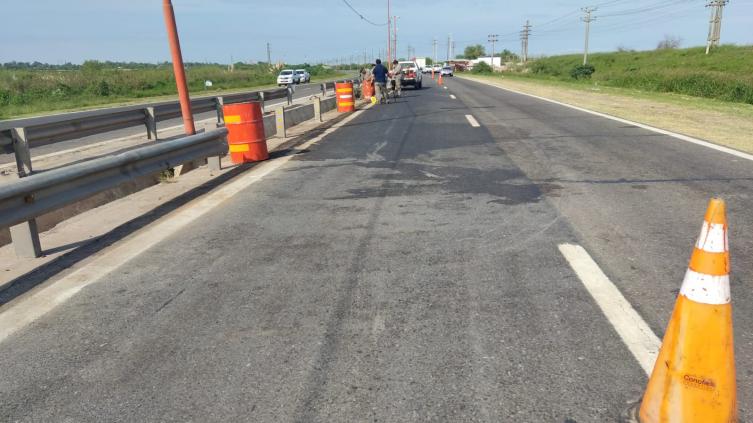 Vialidad Nacional realiza trabajos en avenida Circunvalación Oeste